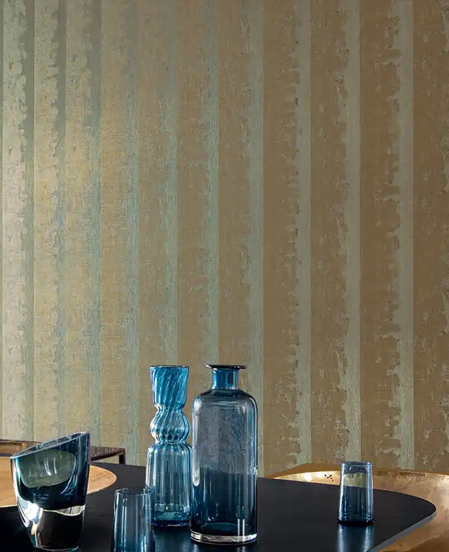 Letzte Chance Tapete Antique Aura Grüngrau Metallics