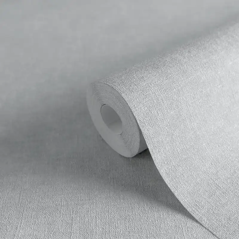 Versand Am Gleichen Tag Tapete Purity Frost - Kühl graue Vliestapete mit leichter Struktur in Putzoptik