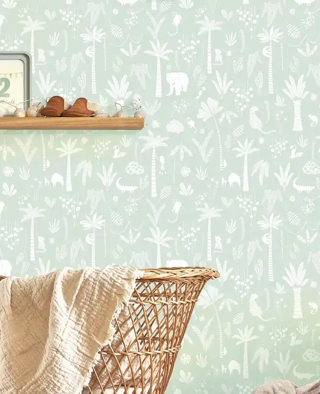 Top-Preis Tapete Sari Safari Mint