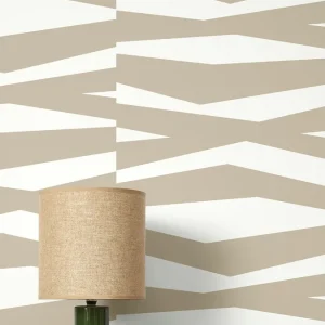 Abverkauf Tapete Zebra Game Beige