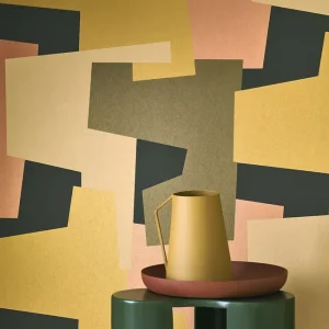 Angebot Tapete Graphic Game Khaki