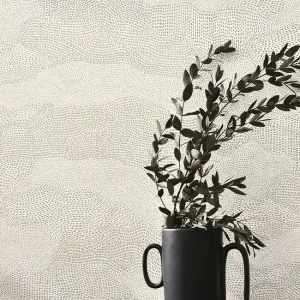 Tapete Nubilo Creme-Grau Mega-Angebot