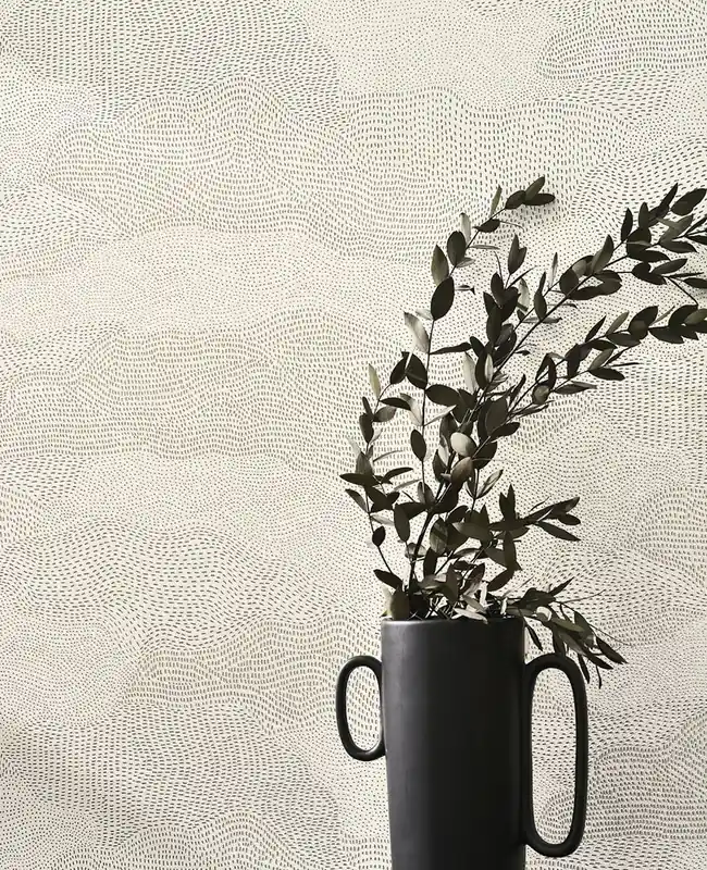 Tapete Nubilo Creme-Grau Mega-Angebot