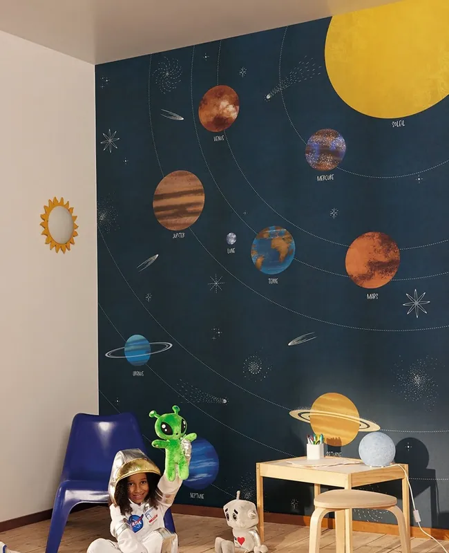 Wandbild Cozmo Blau Bestpreis