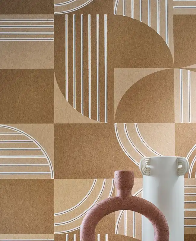 Tapete Melange Beige Kracherpreis