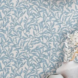 Billig Tapete Witney Blau