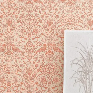 Tapete Rosewell Orange Rabatt