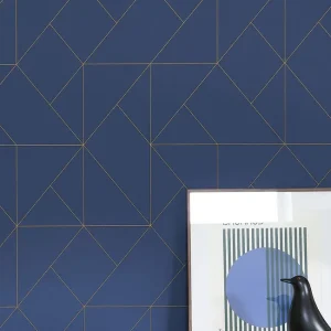 Expressversand Tapete Ryker Blau