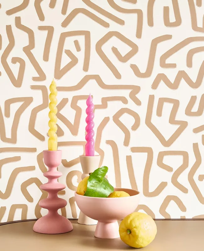 Markenprodukt Tapete Pop Beige
