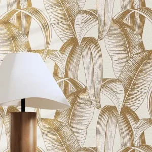 Markenware Tapete Banana Beige