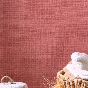 Abverkauf Tapete Jute Rosa