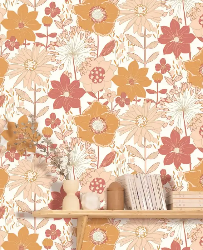 Tapete Summer Orange Billig