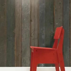 Tapete Scrapwood 04 Braungrau Nur Für Kurze Zeit