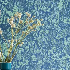 Expressversand Tapete Miranda Blau