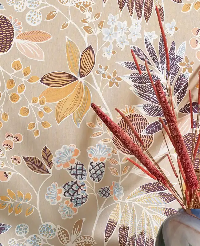 Solange Der Vorrat Reicht Tapete Gardena Beige