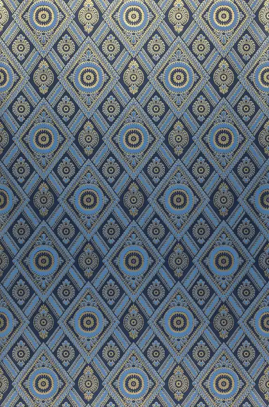 Neu Im Sortiment Tapete William Brillantblau