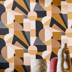 Tapete Delaunay Gelb Highlight