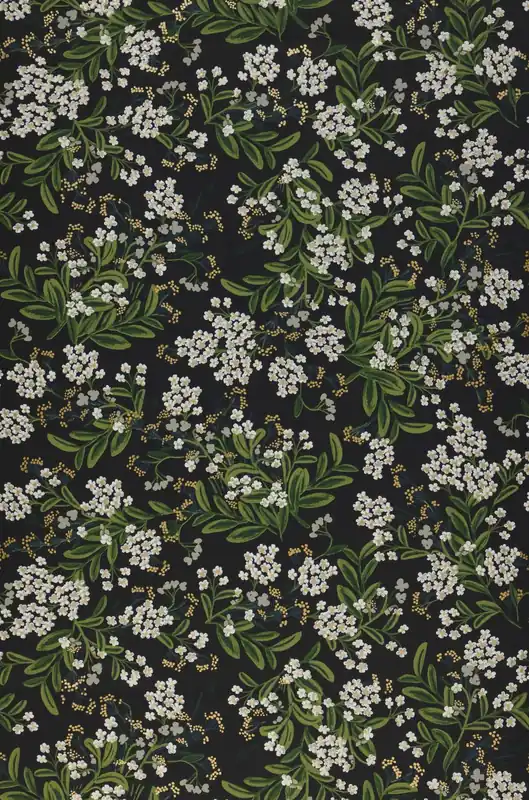 Tapete Cornflower Schwarz Neu