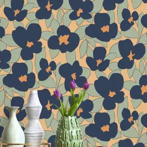 Tapete Thalie Beige Zertifiziert