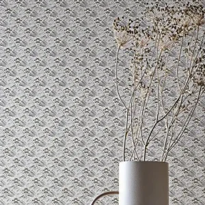 Neue Ware Tapete Amos Anthrazit