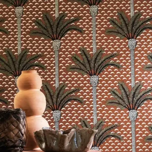 Tapete Kongo Terrakotta Nur Für Kurze Zeit