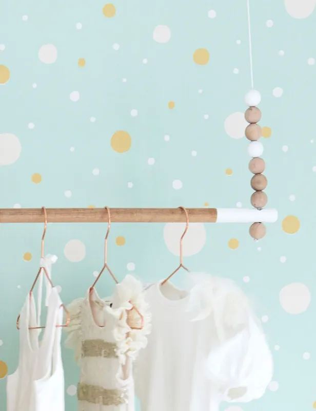Tapete Confetti Pastelltürkis Online Kaufen