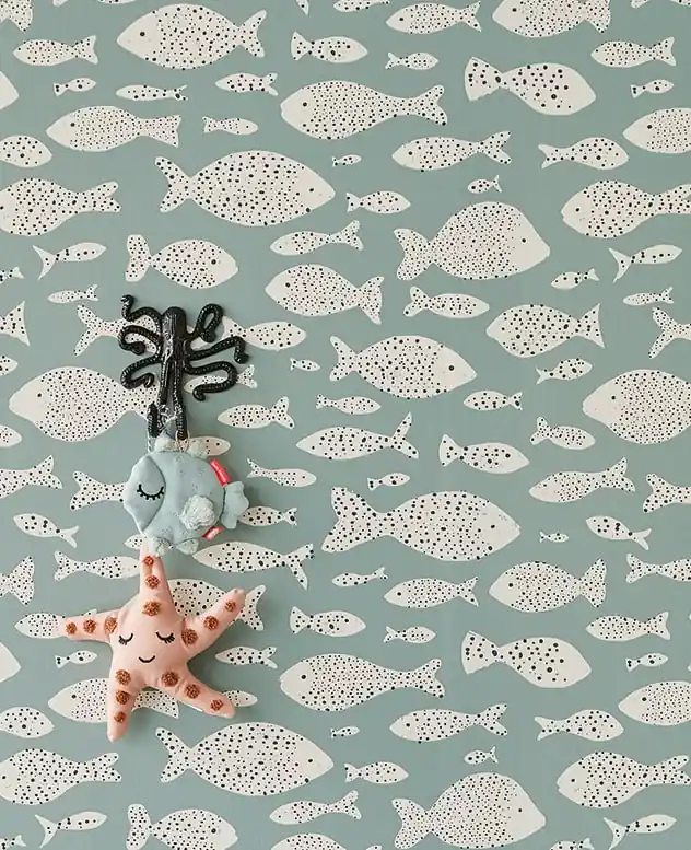Tapete Dive Blau Nur Heute