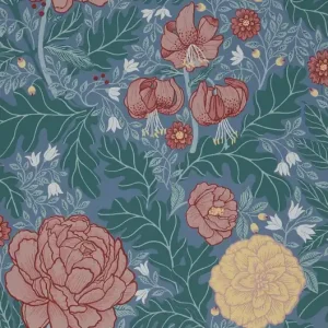 Tapete Tribeca Taubenblau Neue Kollektion