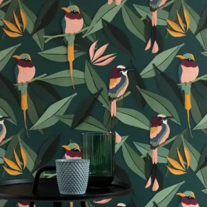 Wandbild Singing Birds Grüntöne Jetzt Bestellen