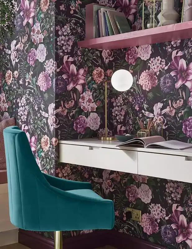 Knallerangebot Tapete Julia Violetttöne