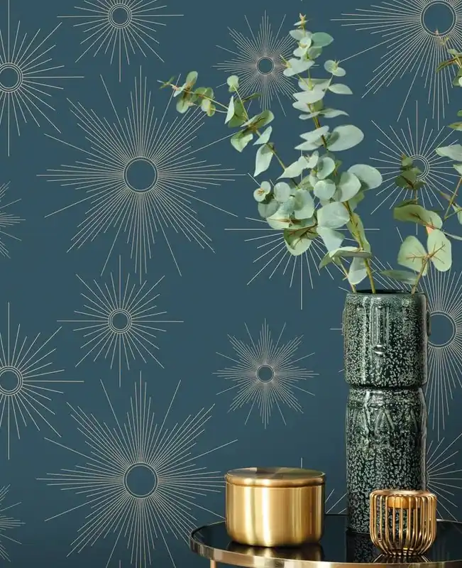 Sonderangebot Tapete Celestrial Blau
