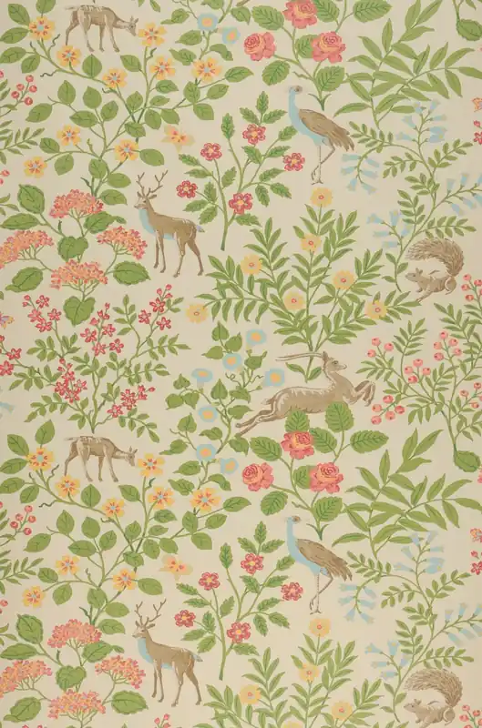 Selbstklebende Tapete Deer Love Hellbeige Jetzt Bestellen