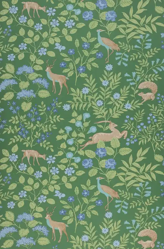Selbstklebende Tapete Deer Love Smaragdgrün Jetzt Kaufen