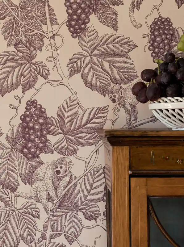 Tapete Grape Thief Purpurviolett Sichere Zahlung
