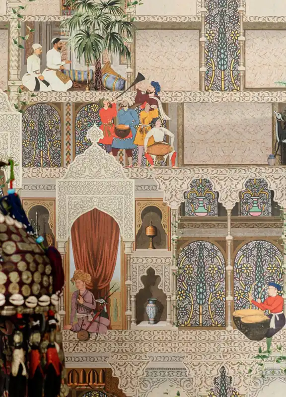 Wandbild The Kasbah Hellbeige Nur Für Kurze Zeit