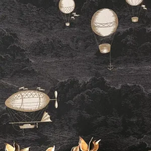 Tapete Aeronaut Anthrazit Neue Kollektion