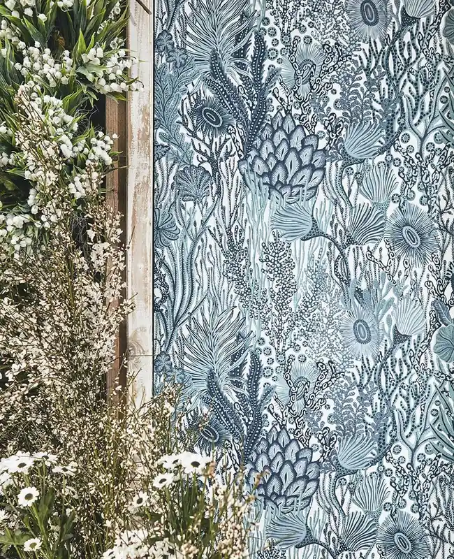 Schnäppchen Tapete Pazifik Blau