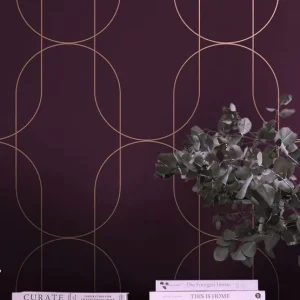 Tapete Palazzo Purpurviolett Neue Kollektion