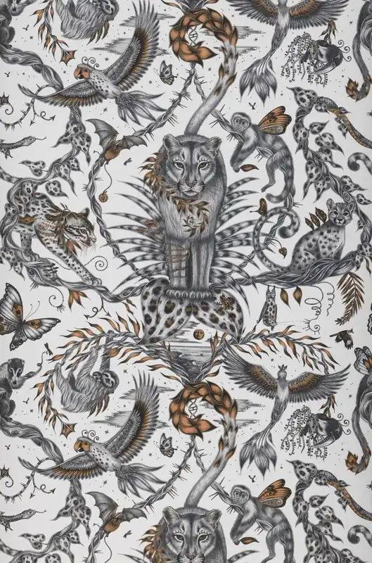 Tapete Bosque Dreams Grautöne Saisonangebot