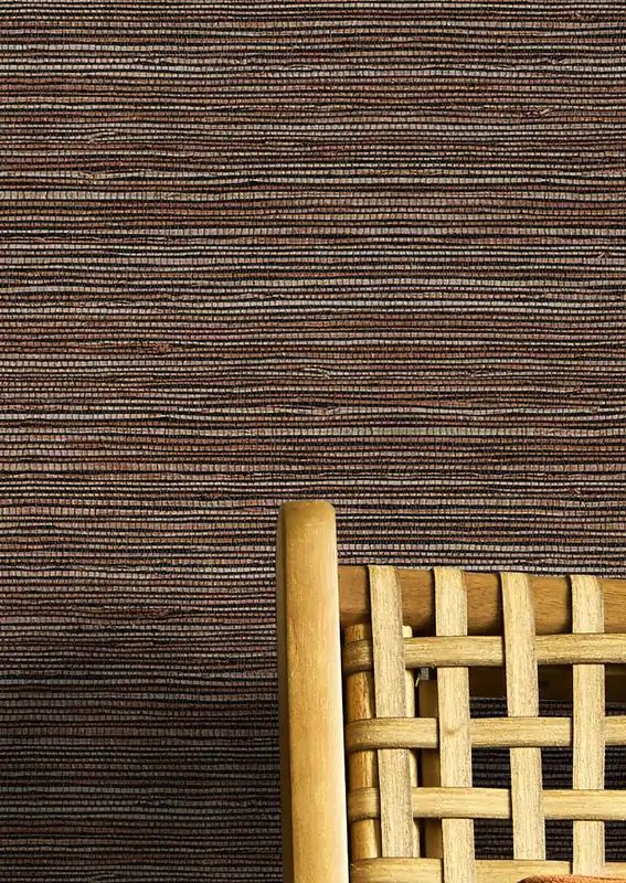 Sofort Bestellen Tapete Grasscloth Effect Brauntöne