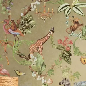 Tapete Savanna Surreal Perlgold Günstig