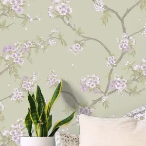 Tapete Sakura Path Salbei Saisonangebot