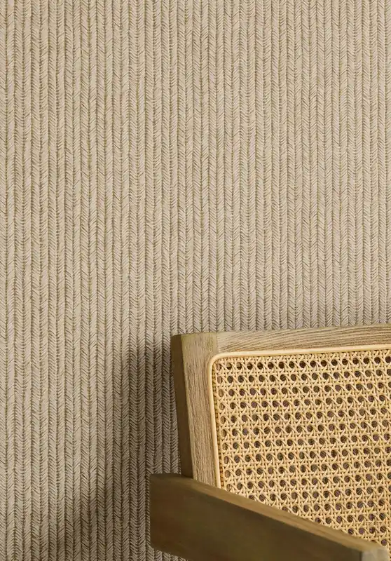 Mega-Angebot Tapete Rattan Herringbone Graubeige