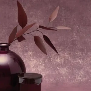 Tapete Shabby Paint Blassbordeauxviolett Zertifiziert