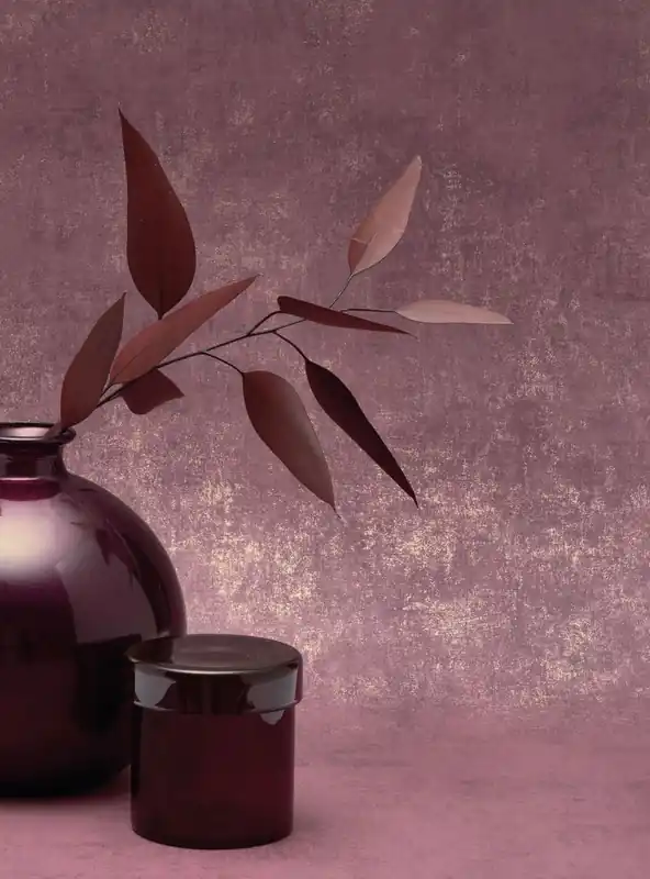 Tapete Shabby Paint Blassbordeauxviolett Zertifiziert