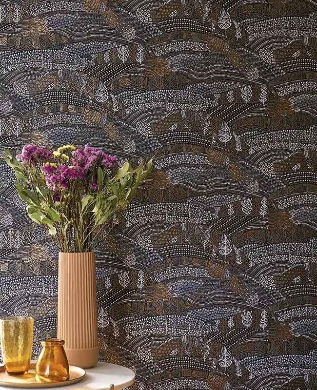 Knallerangebot Tapete Sierra Gold