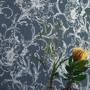 Markenware Tapete Dolce Blau