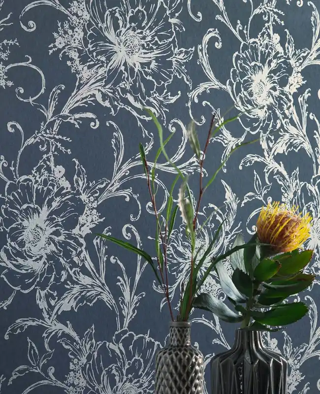 Markenware Tapete Dolce Blau