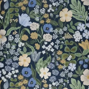 Tapete Rifle Blossom Blau Nur Heute
