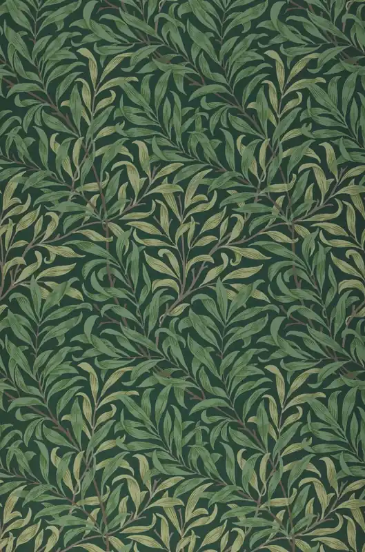 Tapete Willow Bough Kieferngrün Nur Für Kurze Zeit